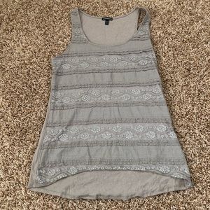 Express tan tank - medium